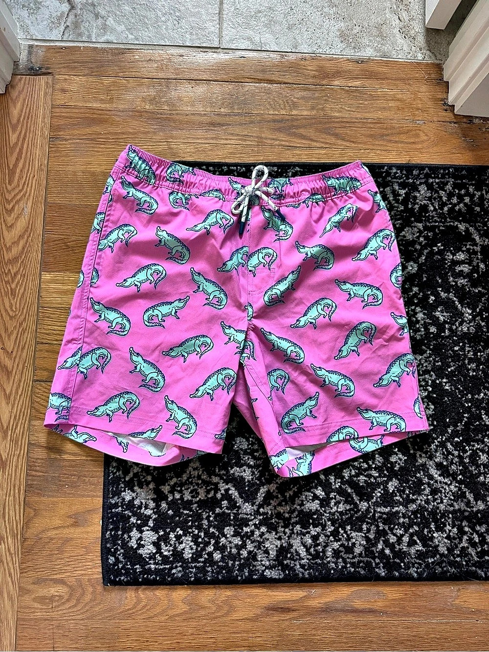 Swim Trunk Pink & Blue